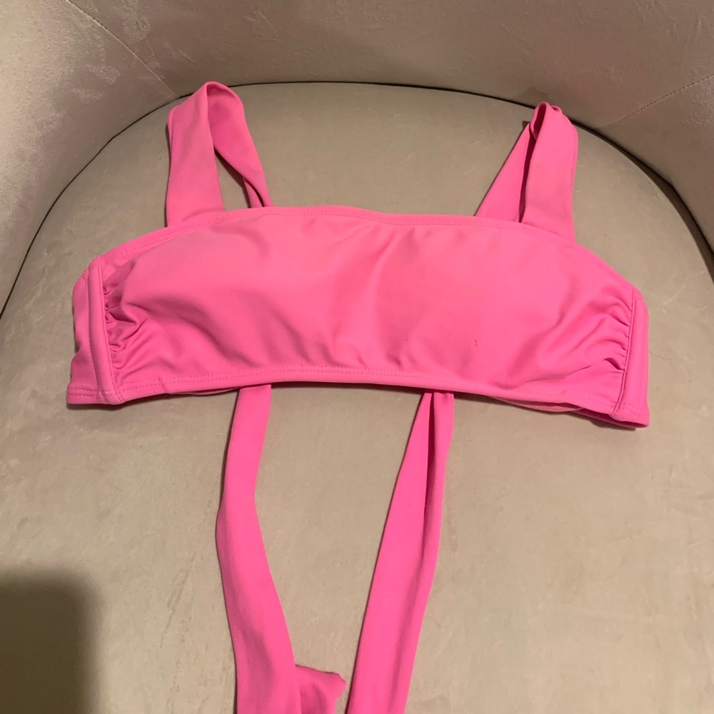 Pink bsuit top